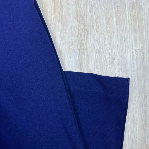 Lulus Power of Love Navy Blue V Neck Ruffle Strapless Wide Leg Jumpsuit Small - Picture 6 of 15